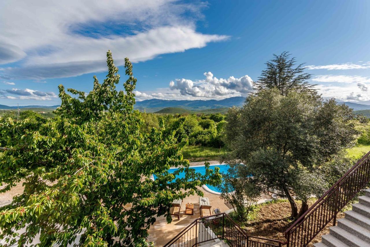 Casa Di Oliva-House With Heated Pool & Jacuzzi In Trilj, Croatia Villa Exteriör bild